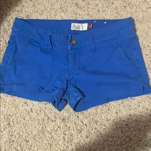 Blue Shorts